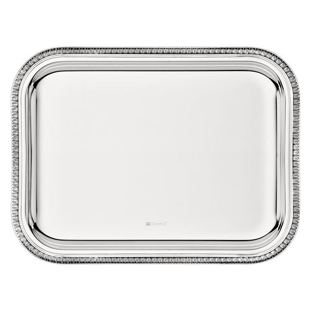 Silver-Plated Tray - 10 x 8" Malmaison