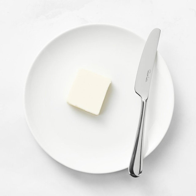Pillivuyt Coupe Porcelain Appetizer Plates, Set of 8