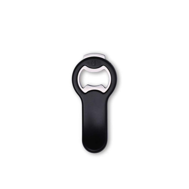 2 in 1 Bottle Opener with Magnetic Cap Catcher - Pop Can Opener – Stick to Refrigerator for Easy Storage to Avoid Loss - Easy Picking-up -1 Pack Beer Opener-by KITCHENDAO