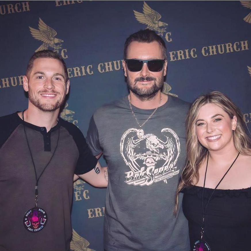 Meeting Eric Church backstage - Tampa '23!