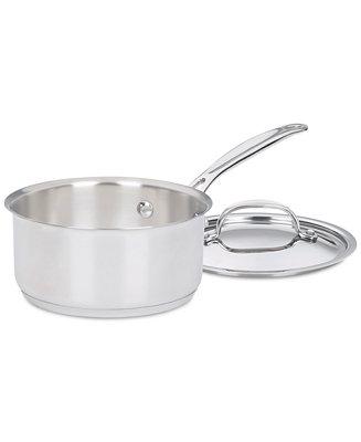 Cuisinart Chef's Classic™ Stainless Steel 1-Qt. Covered Saucepan