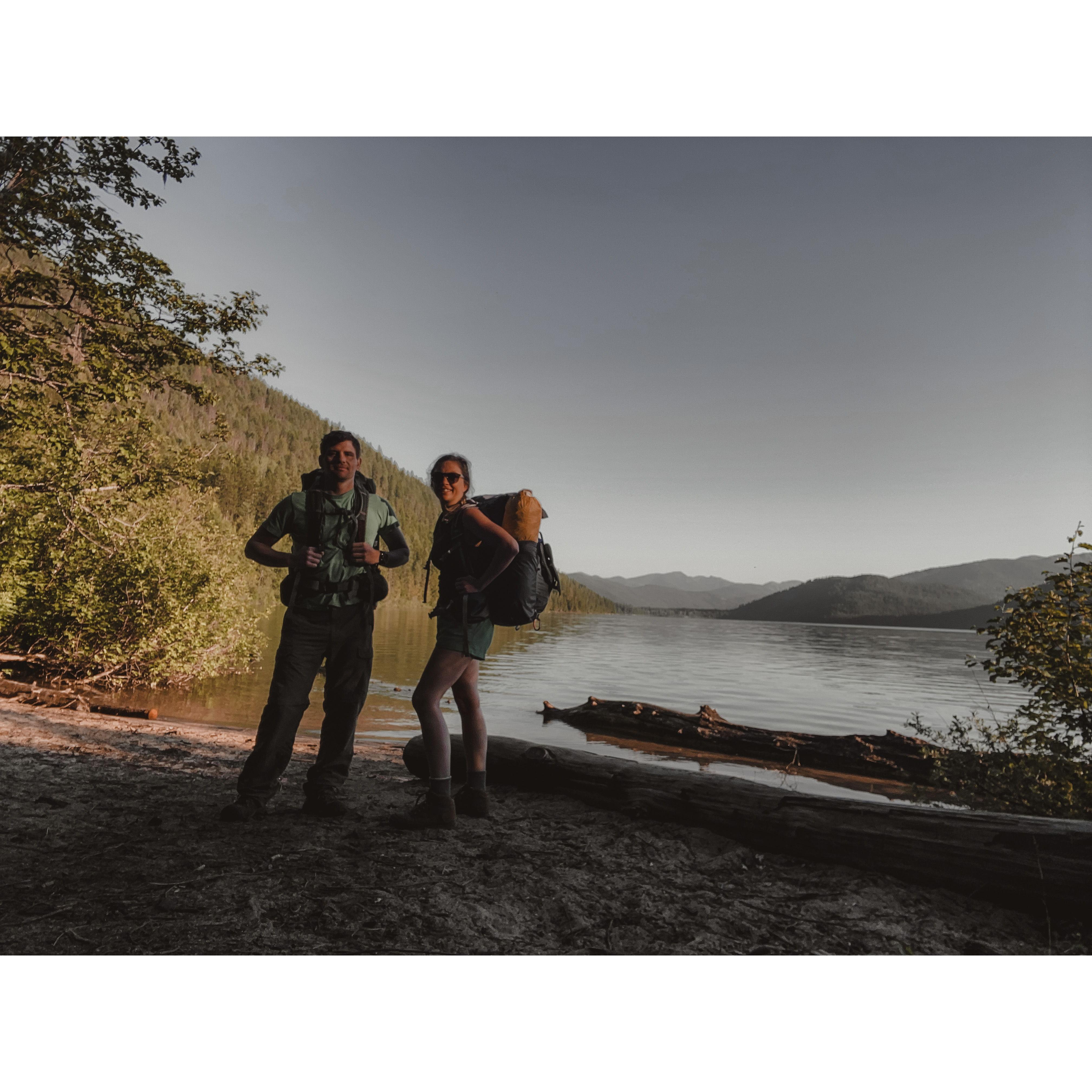 Backpacking to Upper Priest Lake, Idaho