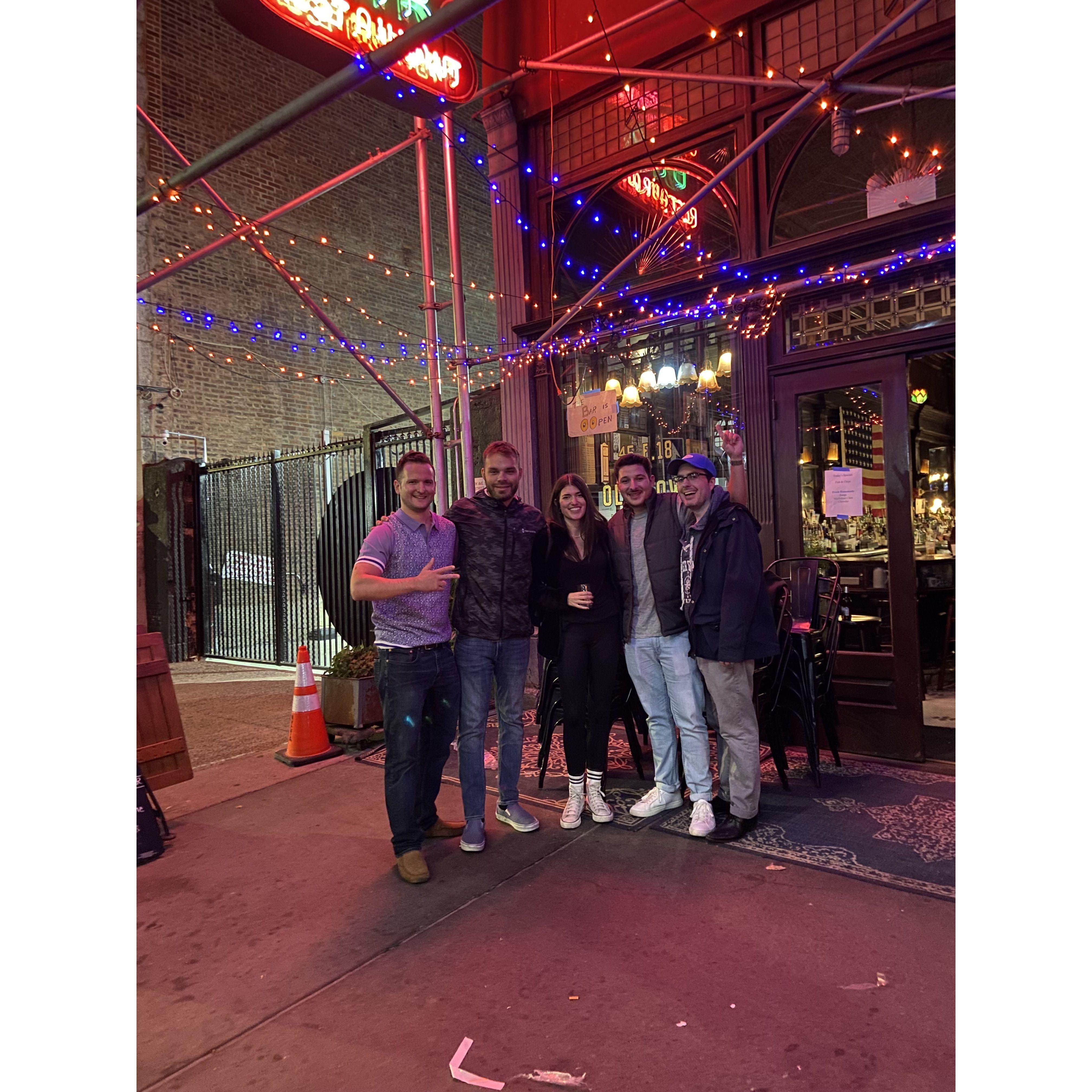 Our night of frolicking around Lower Manhattan