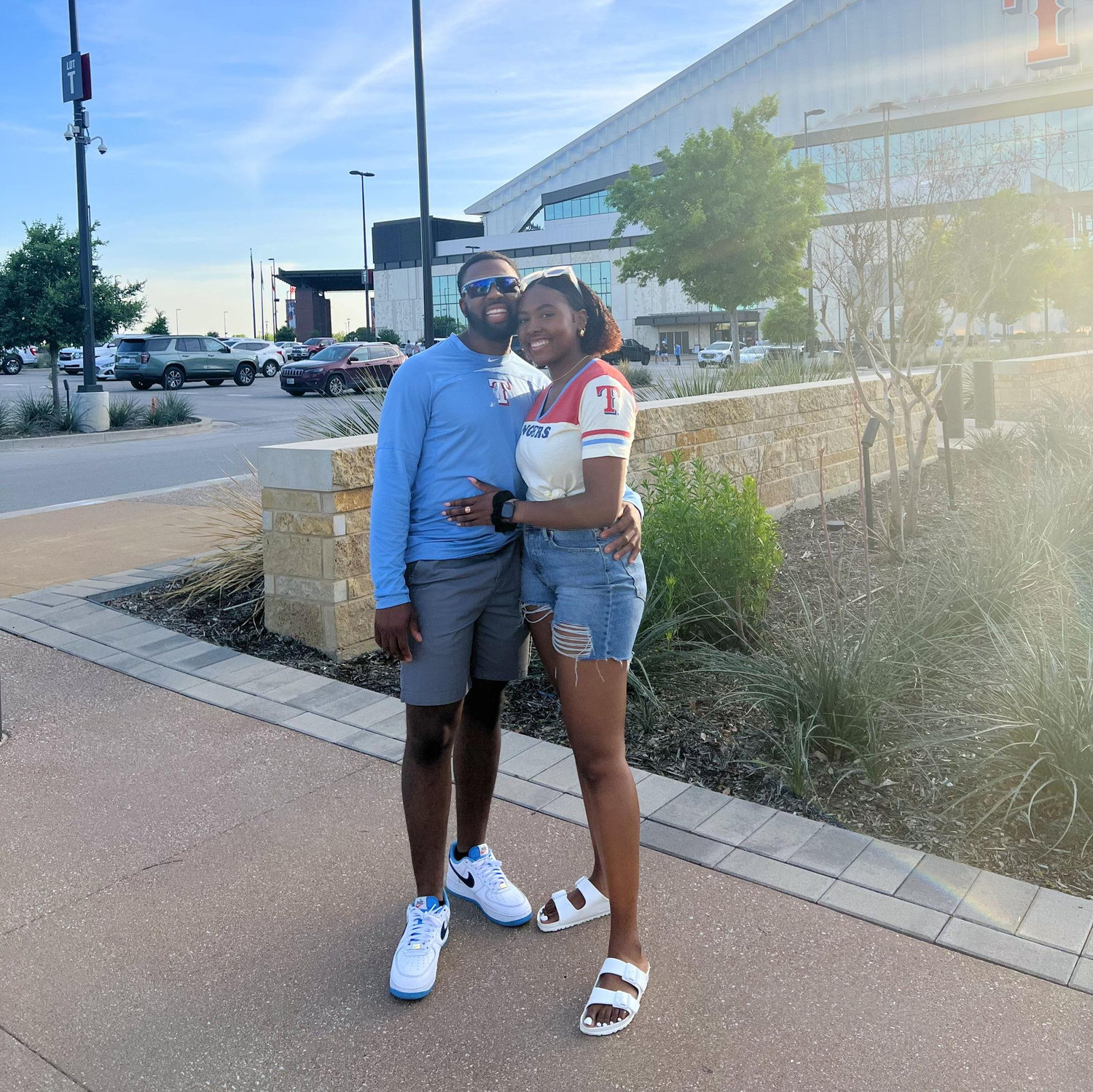 1st rangers game together!