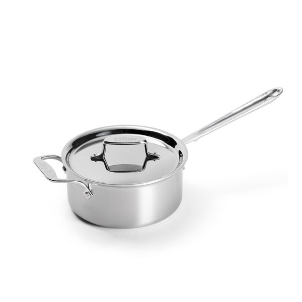 All-Clad D5 5-Ply Stainless Steel Sauce Pan 3 Quart