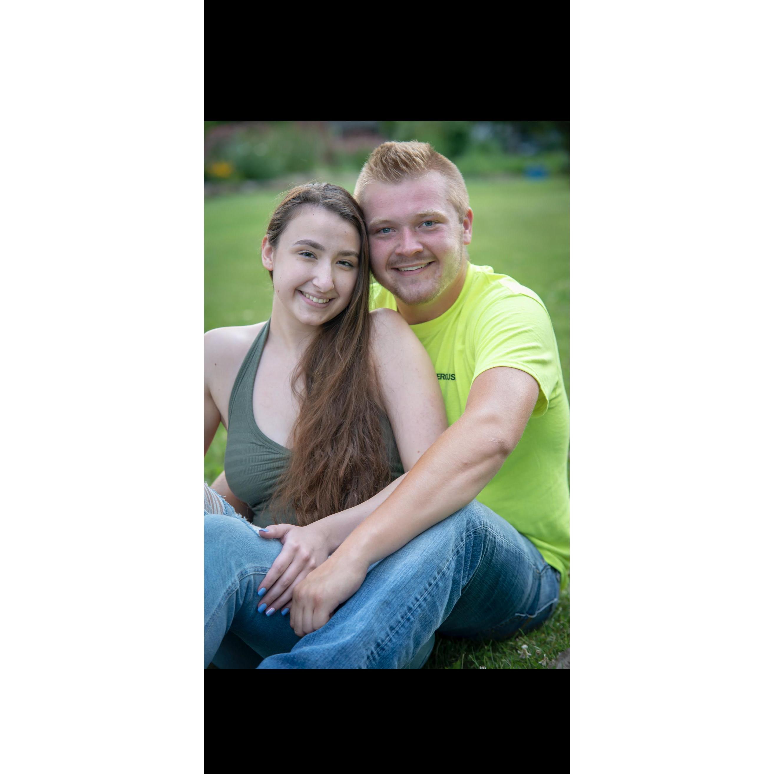 You seem them forearms or what? Lol, had to crash Logan's senior photos for a quick candid.