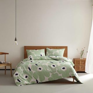 Unikko Organic Cotton 3-Piece Duvet Cover Set