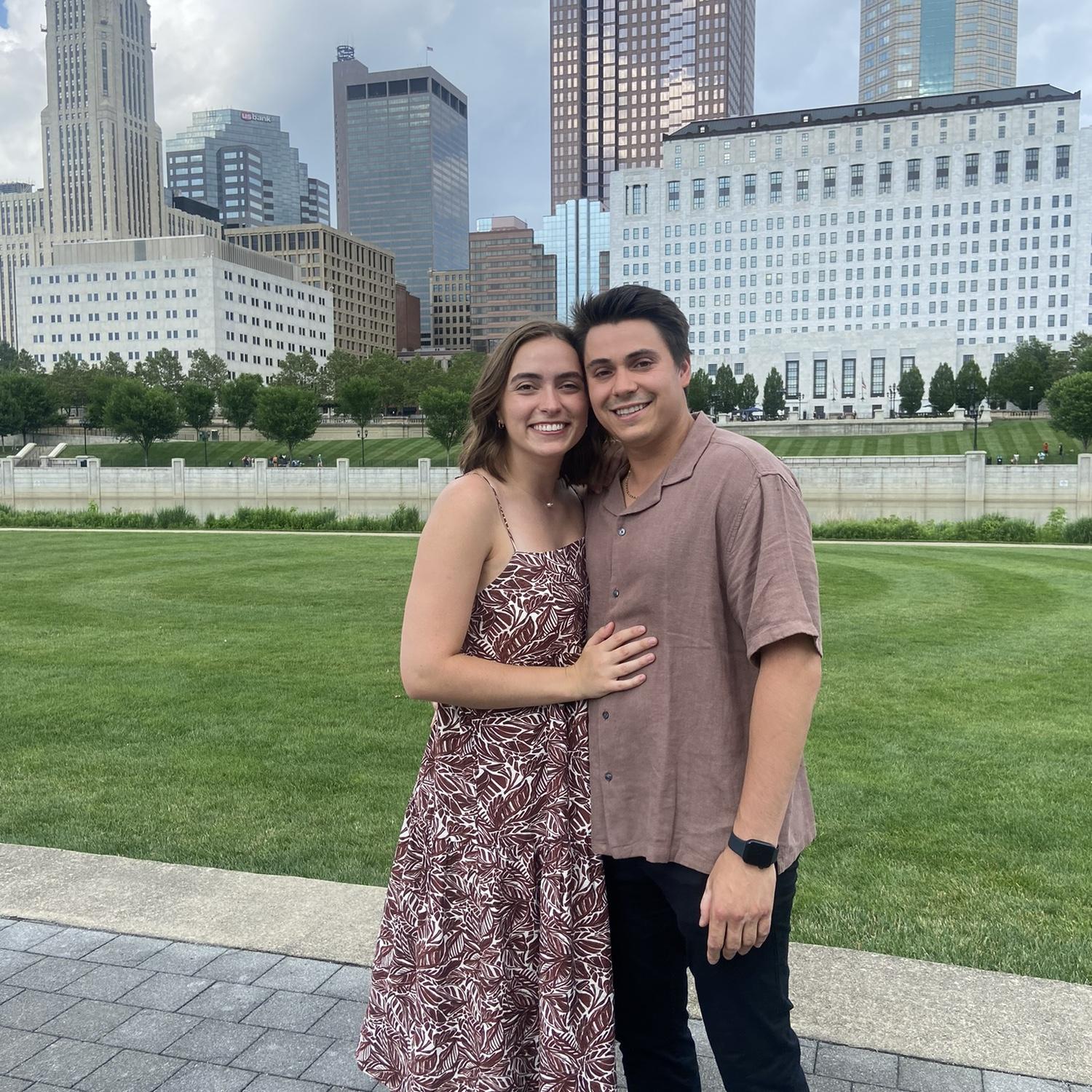 Sam & Anthony’s engagement celebration in Columbus!