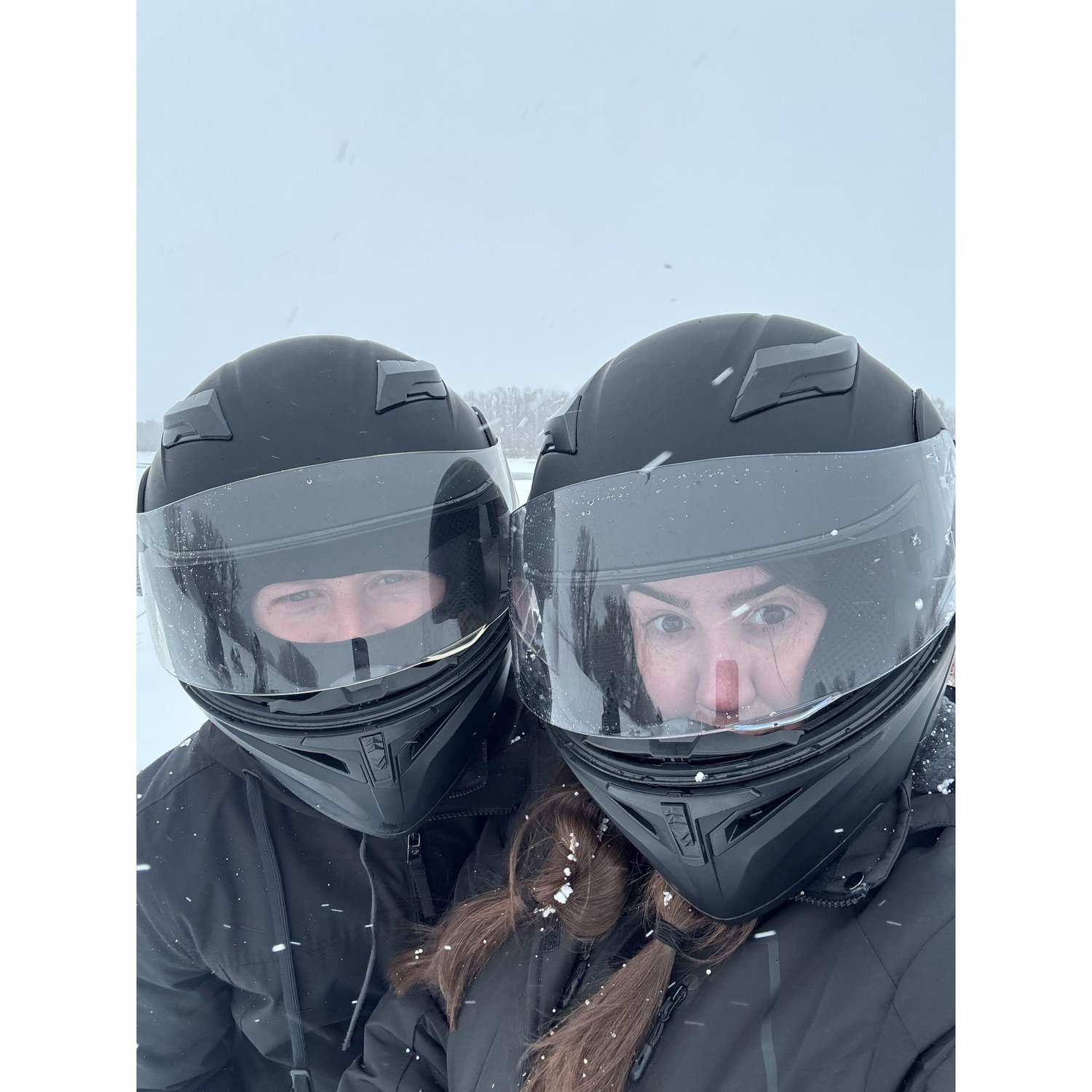 Snow mobiling in Jackson Hole