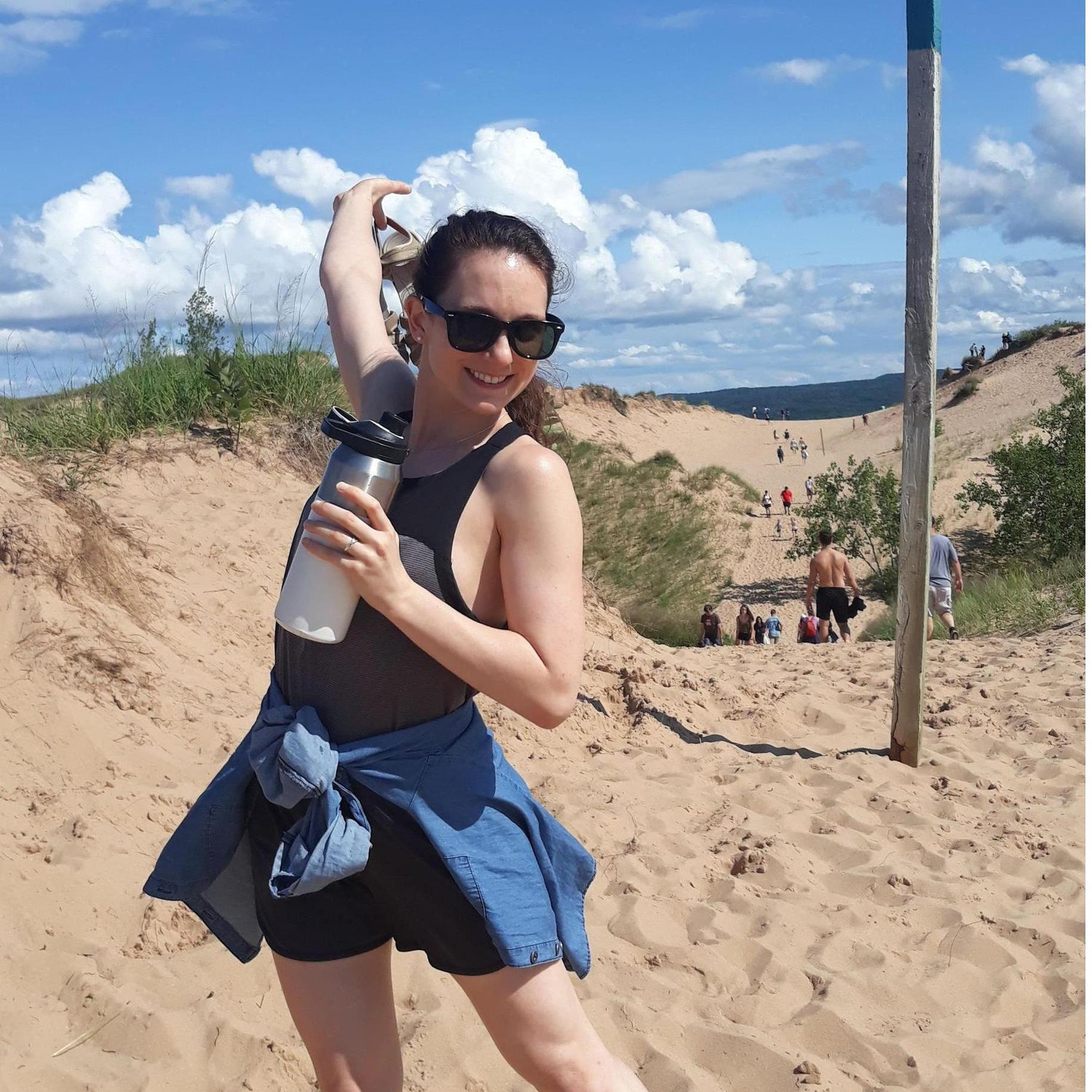 Sleeping Bear Dunes, Michigan -- we made it!
