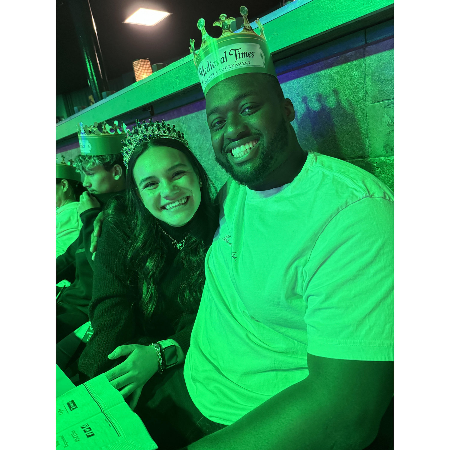 Medieval Times! Go Green knight! December 29th, 2024