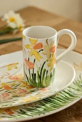 Daffodil Stoneware Mug