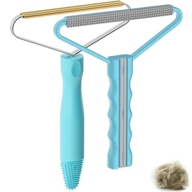 Pet Hair Removal Tool,Pet Hair Remover,Cleaner Pro Pet Hair,Fabric Shaver,Lint Remover,Lint Cleaner Pro,Carpet Rake,Dog Hair Remover and Cat Hair Remover for Rugs,Couch,Pet Towers(2pack)