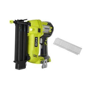 18-Volt ONE+ Lithium-Ion Cordless AirStrike 18-Gauge Brad Nailer (Tool-Only) with Sample Nails