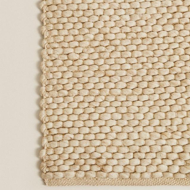 Zara Home Felt Wool Rug