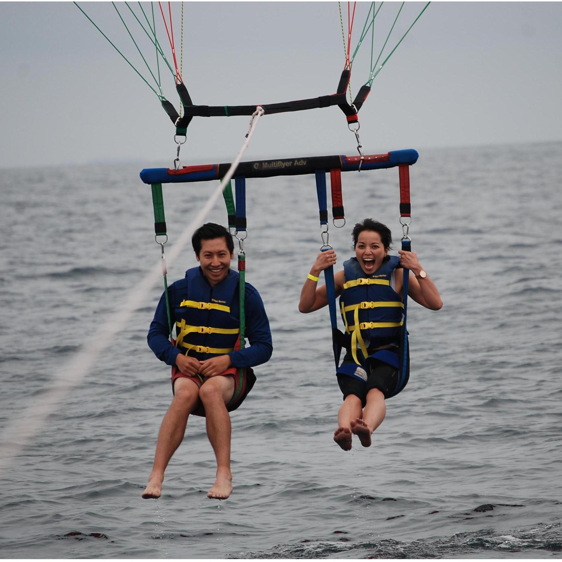 Parasailing at Catalina Island. Woooooo!!!!