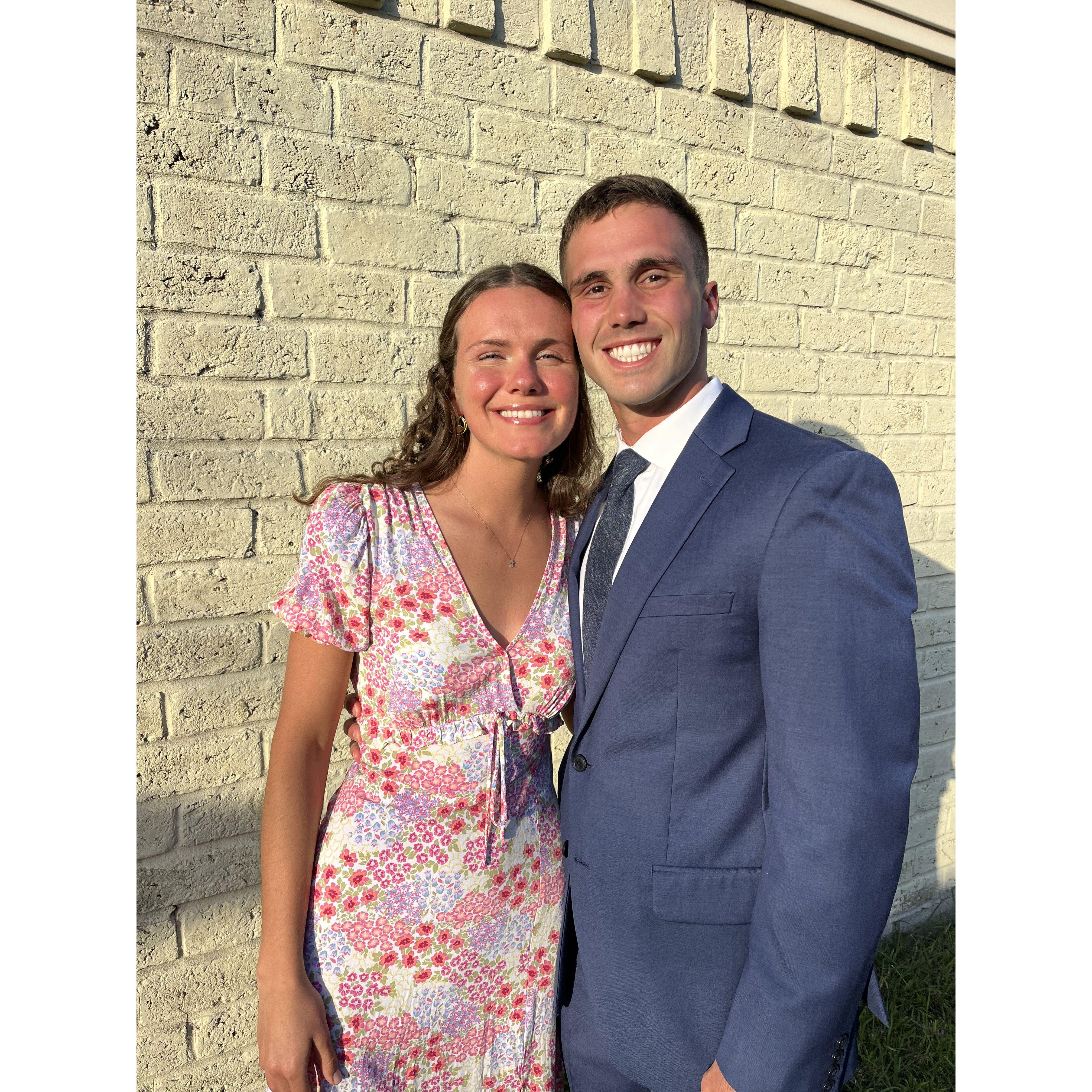 Easter Vigil! Pierce joined the Catholic Church & received Jesus for the first time!!!!