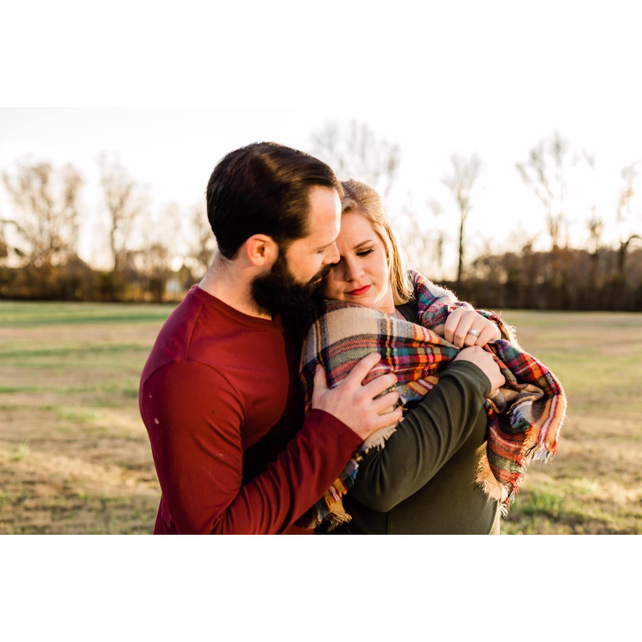Our engagement shoot in Virginia Beach, Va at the Aviation Museum.