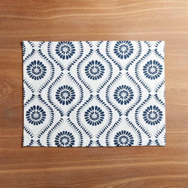 Kiran Indigo Medallion Placemat