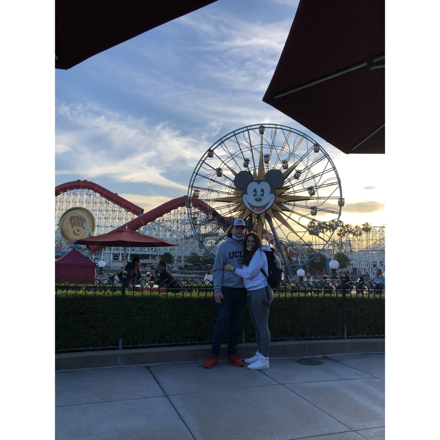 Our first Disneyland trip together