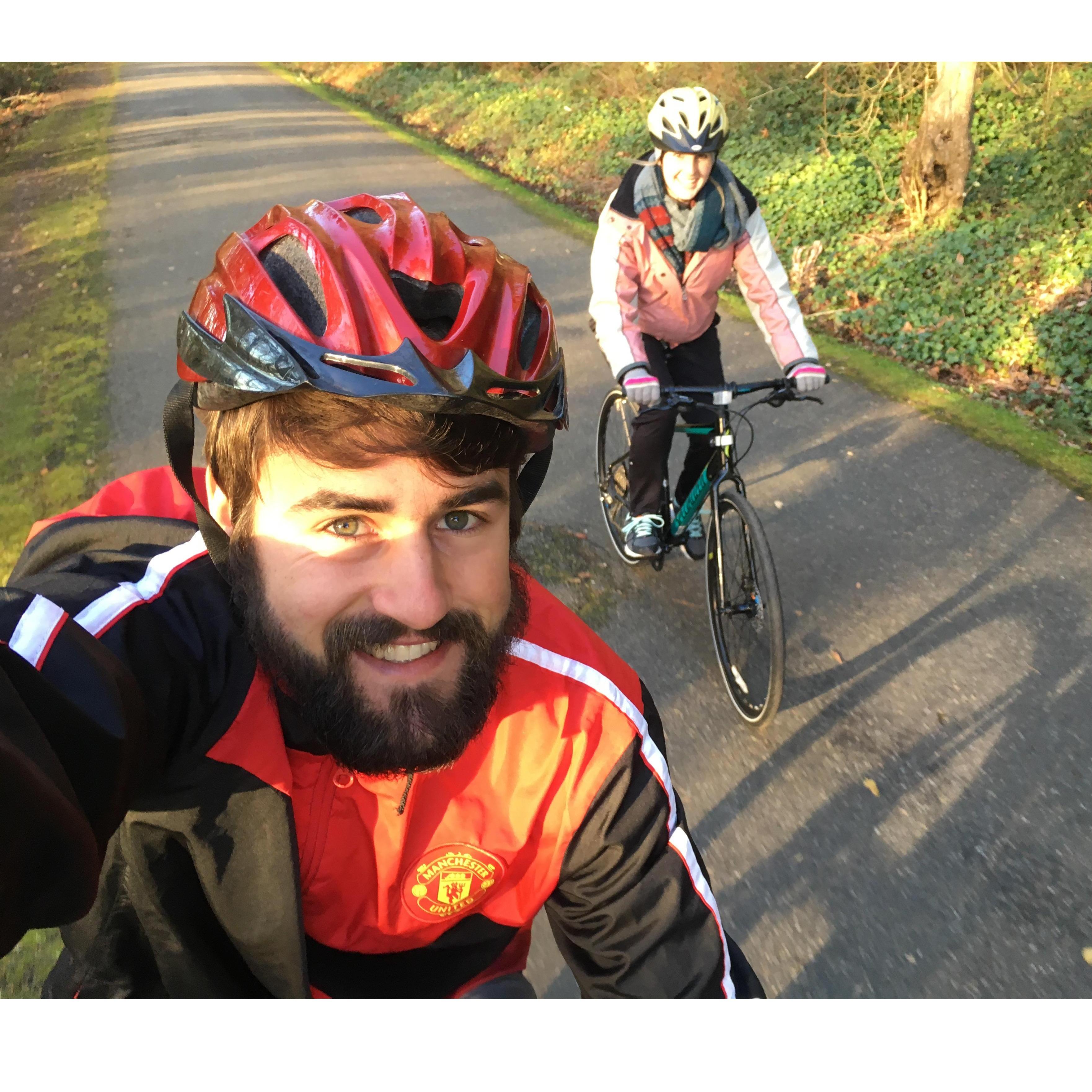 Biking around