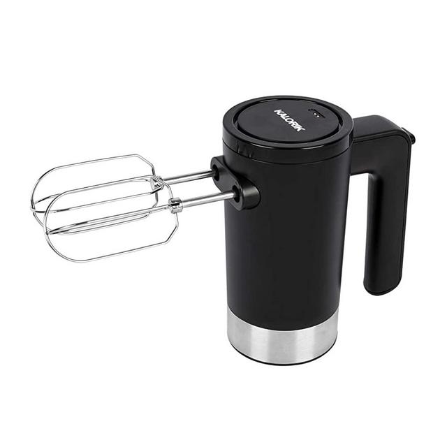 Kalorik Cordless Electric Hand Mixer, Black