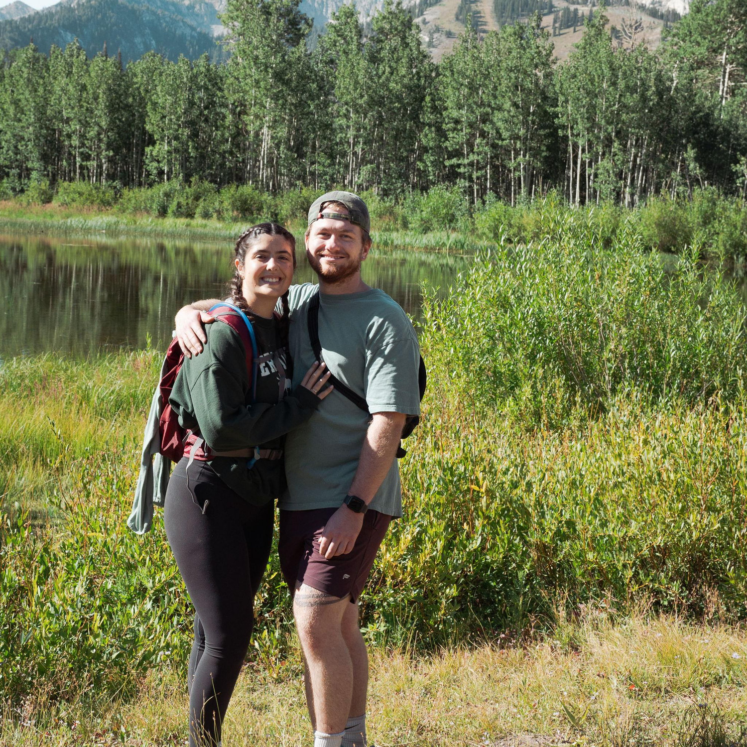 One of the many hikes in Little Cottonwood Canyon