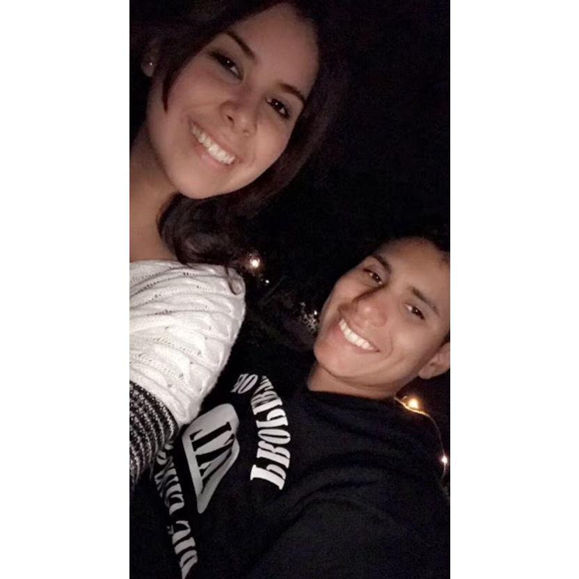 Our first date.