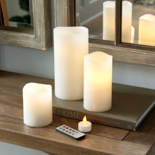 Remote Control Flameless Wax Candle-3''x4''
