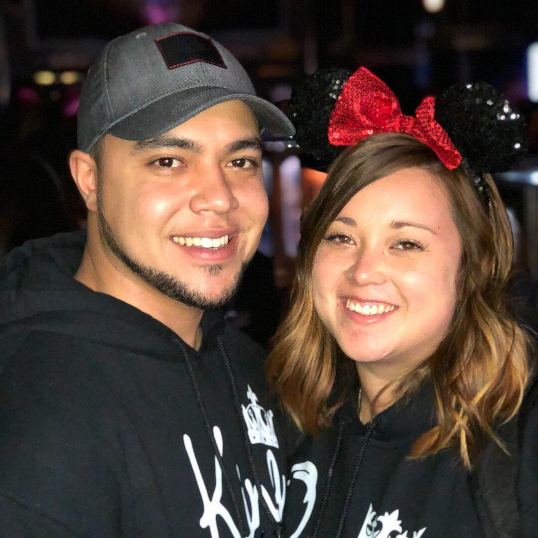 Dominic's first time at Disneyland in California. February 2018