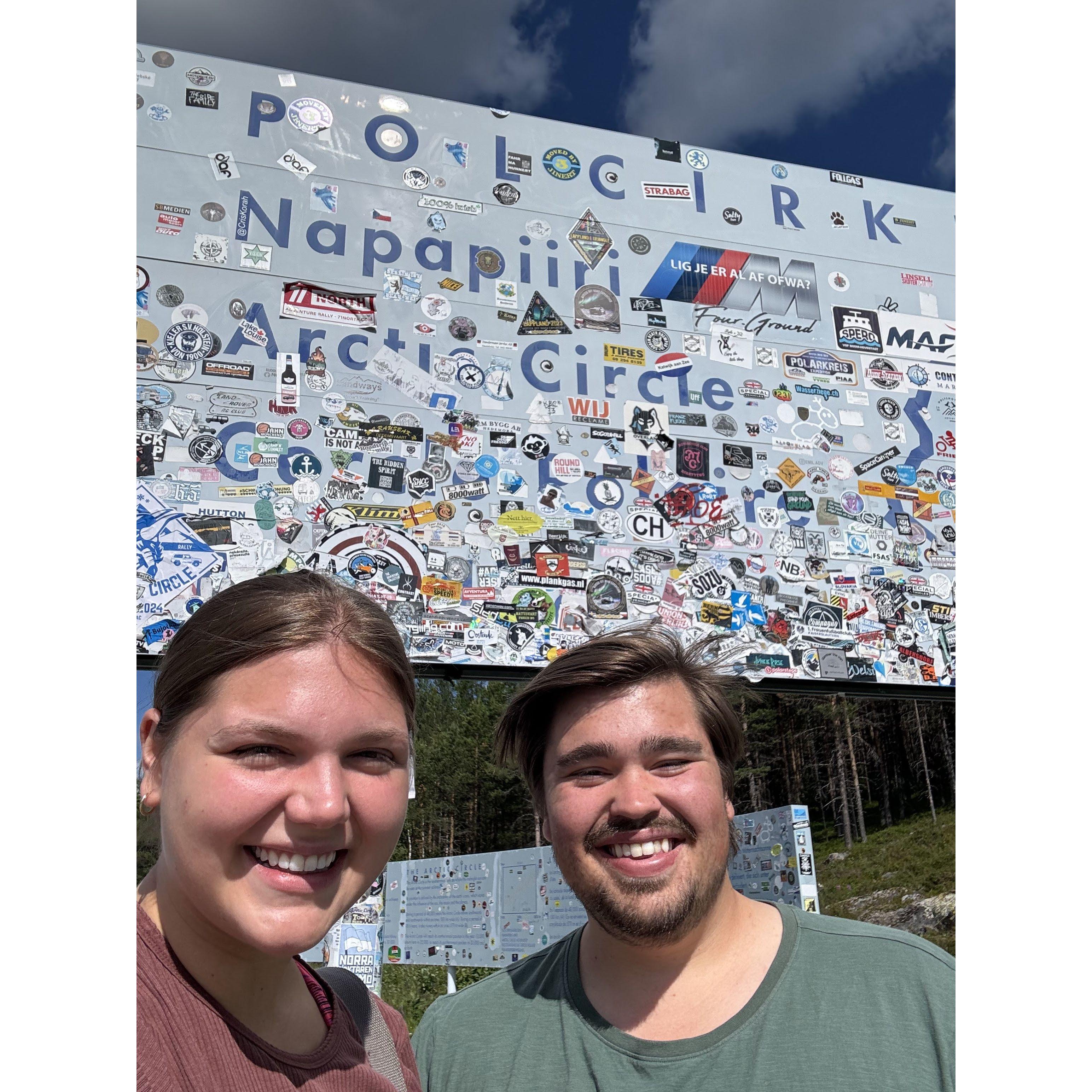 Entering the Arctic Circle