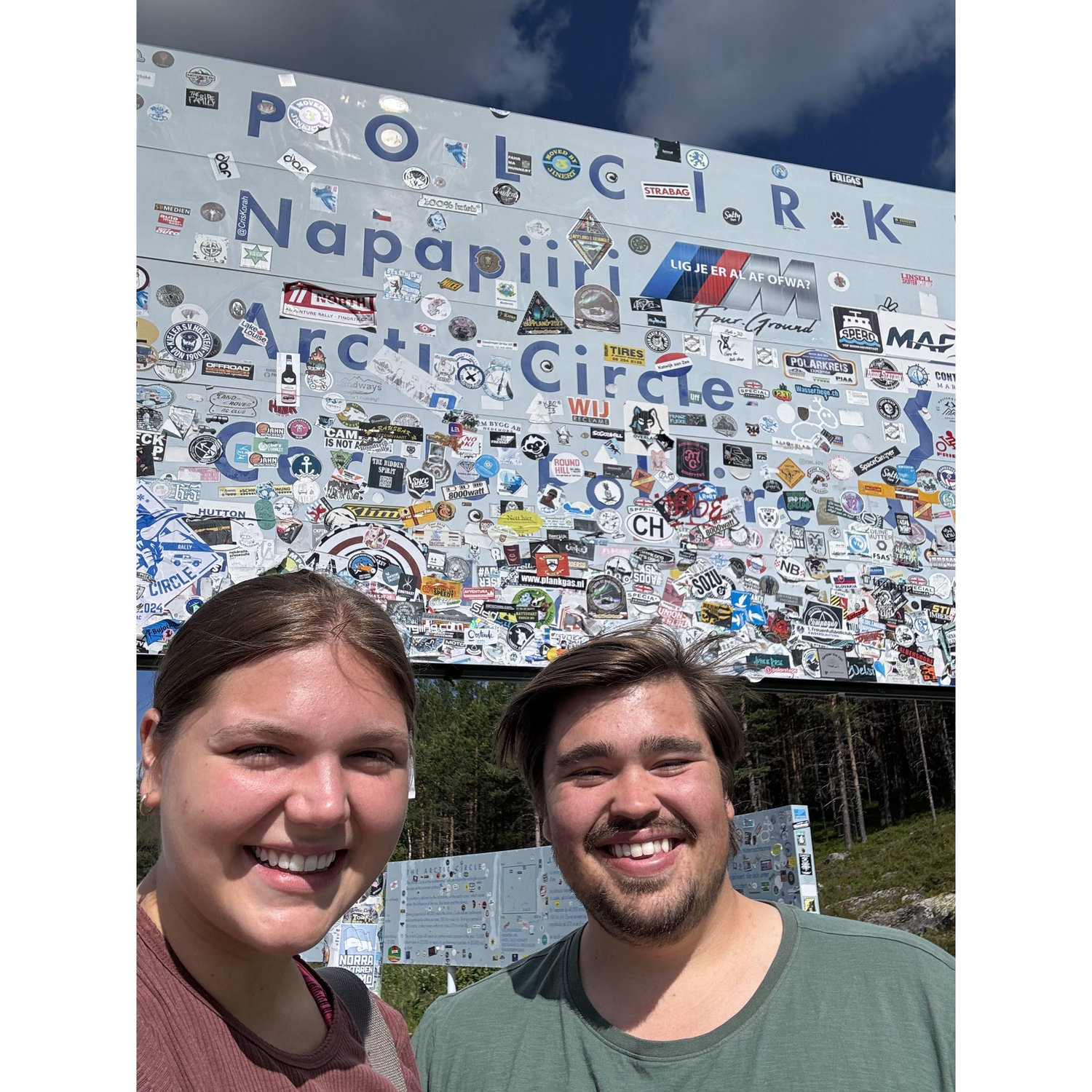 Entering the Arctic Circle