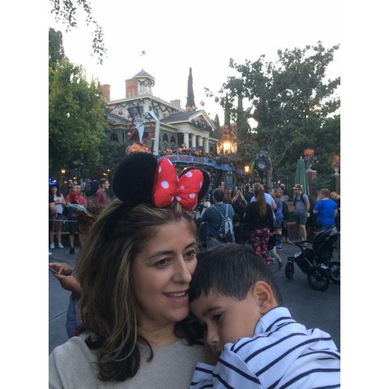 Ivonne and Jacob at Disneyland!