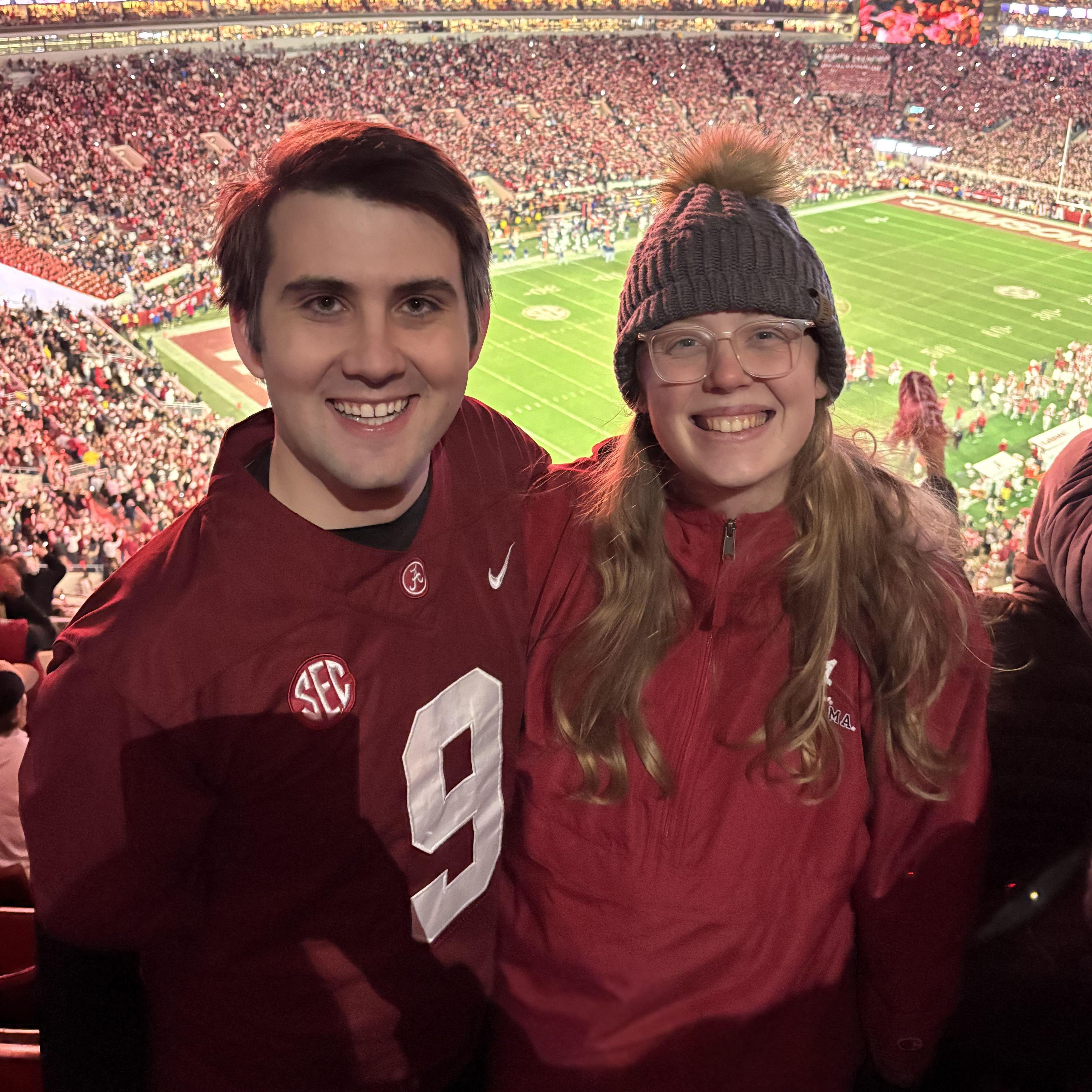 Alabama versus Auburn, University of Alabama, Fall 2024