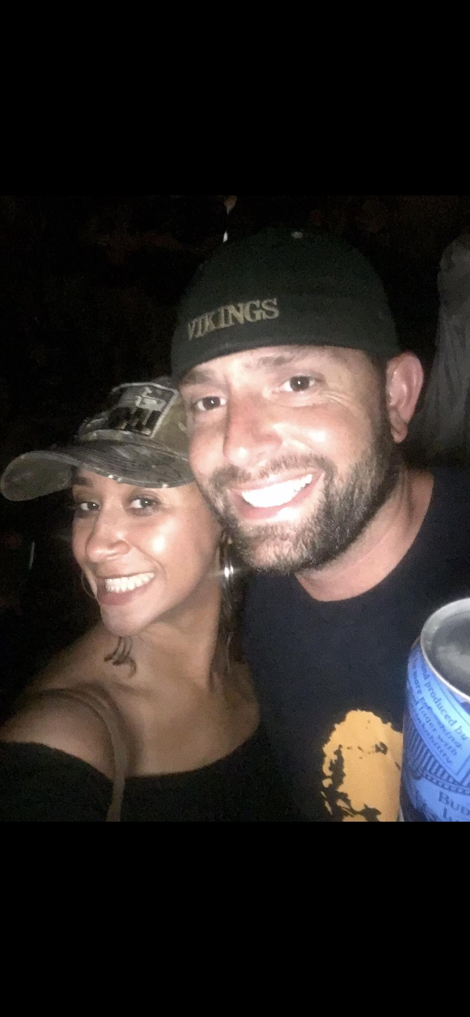 Our first picture ever from the night we met