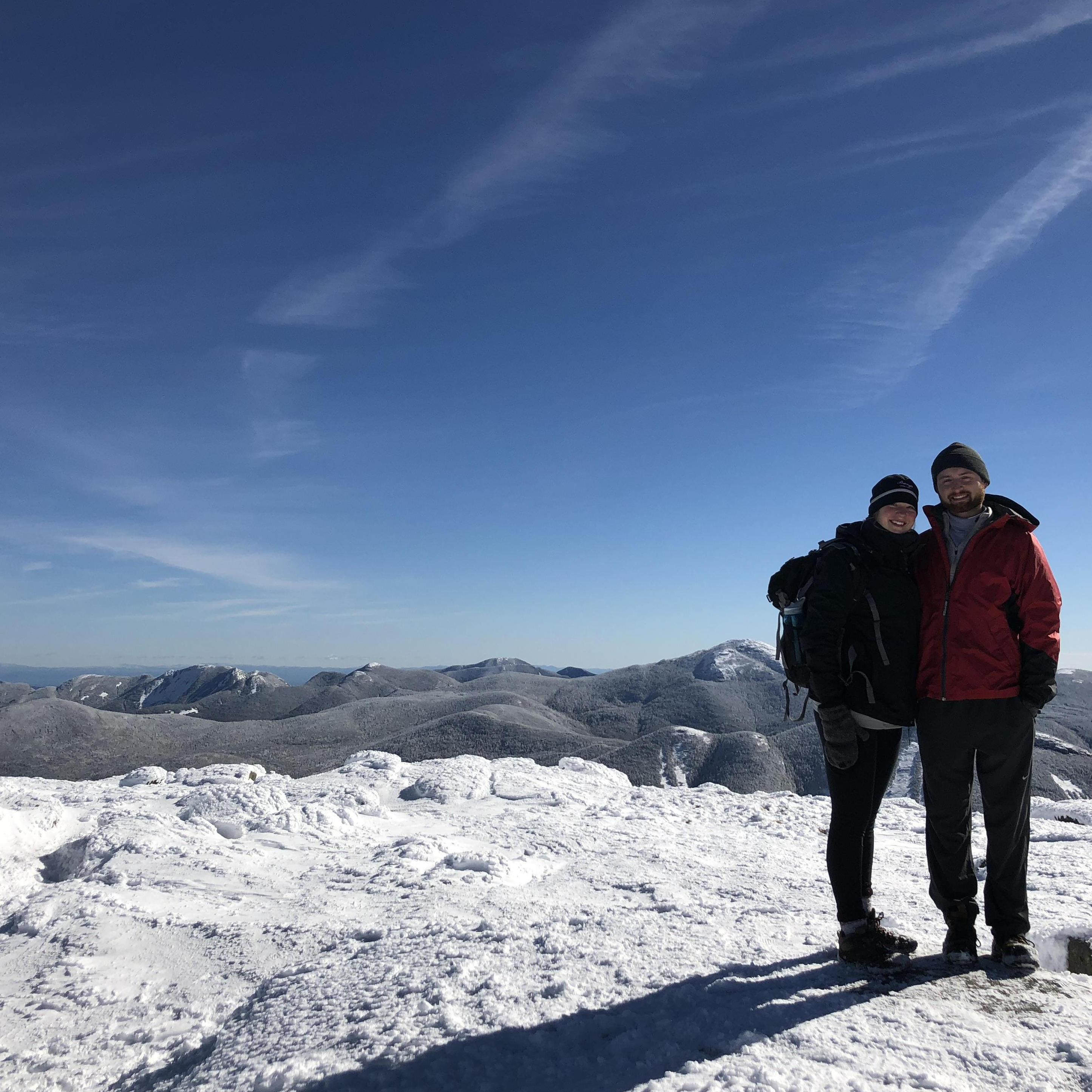 Algonquin - the second highest peak in the ADK - believe it or not this was in October!