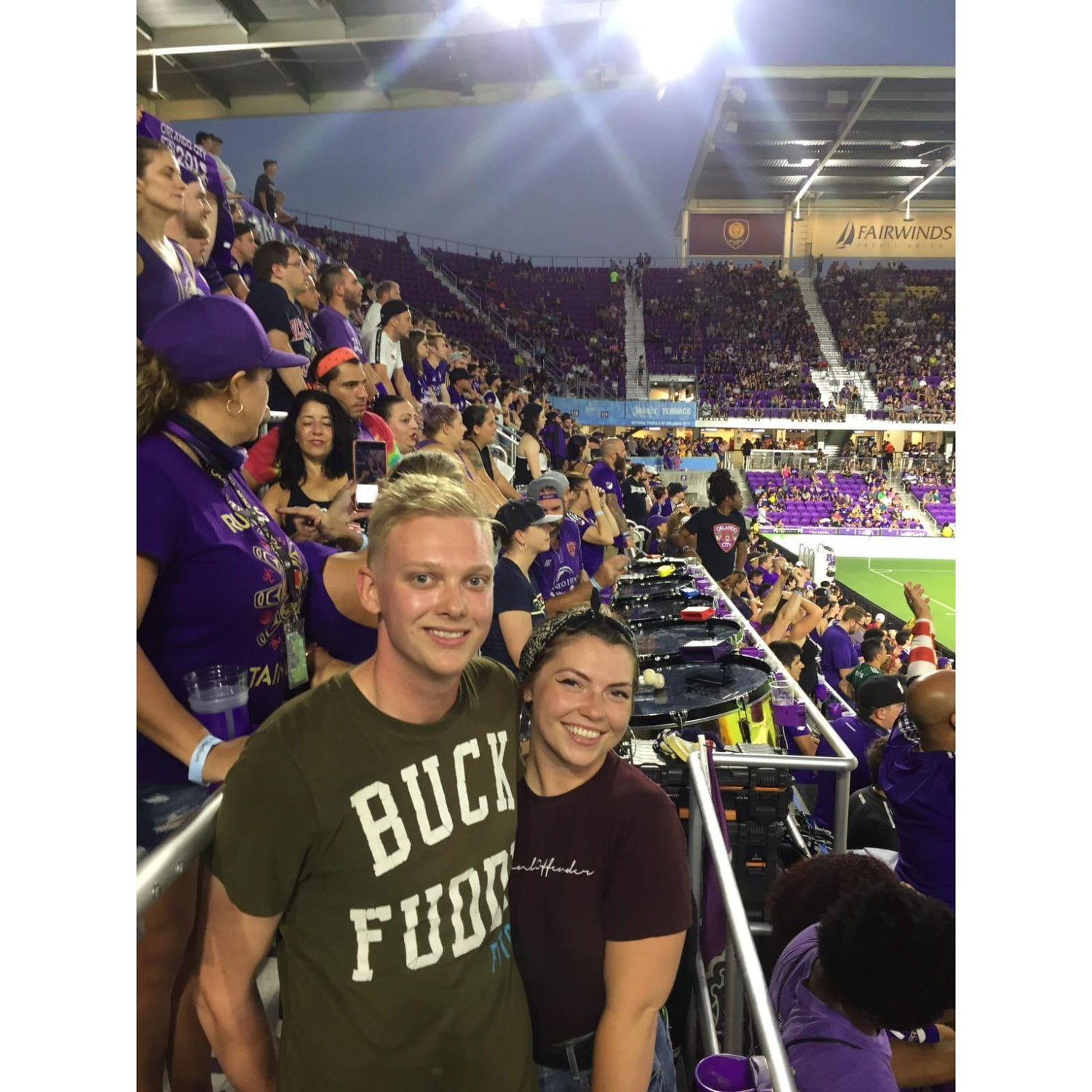 Our first date!