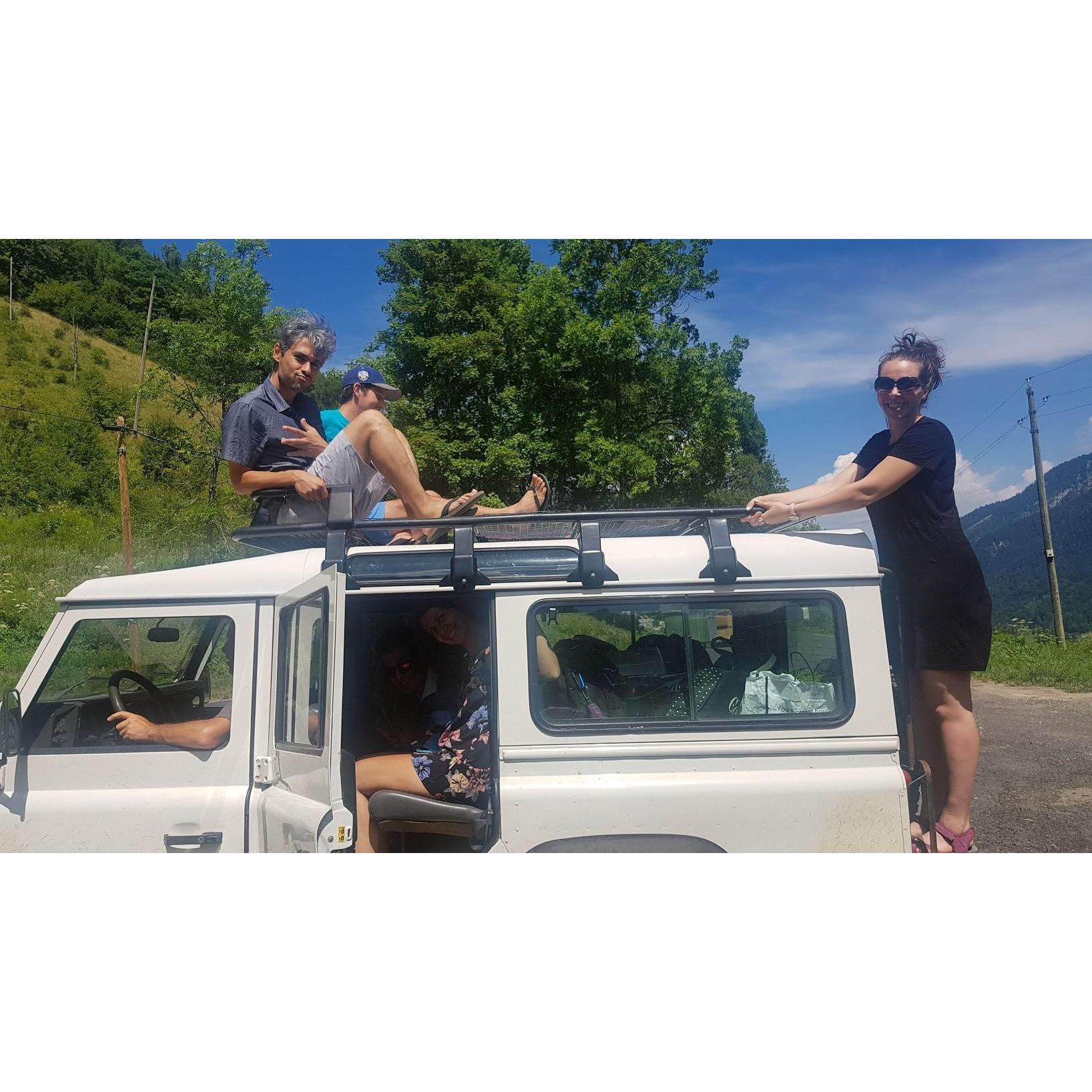 Going on an adventure