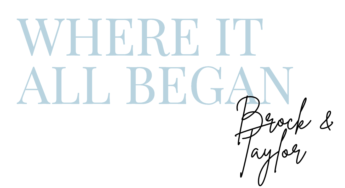 The Wedding Website of brock habyan and taylor bonn