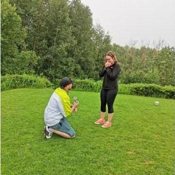 I said YES! Where we had our first date