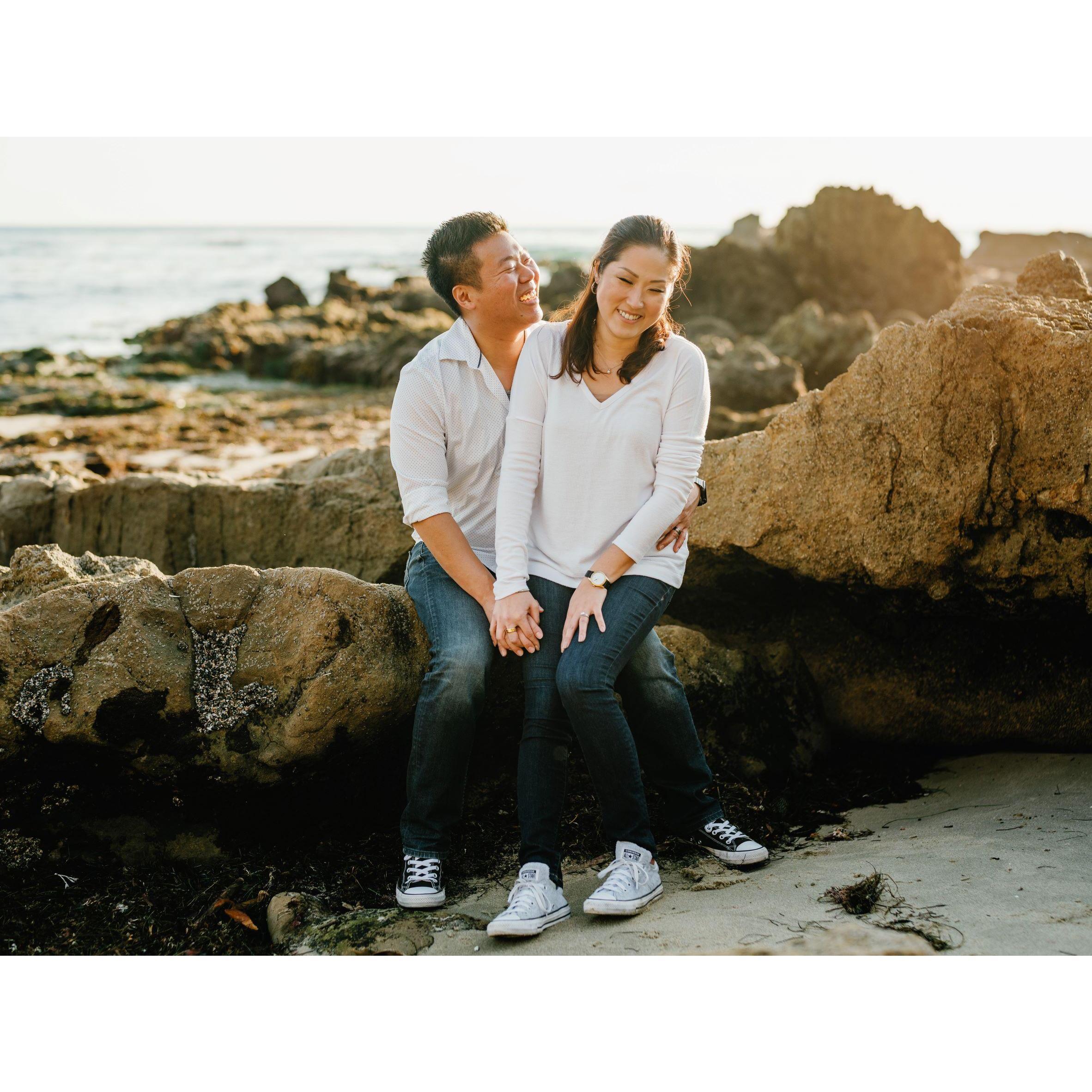 Engagement photo shoot 2.1.2022
Laguna Beach on the rocks