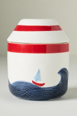 Maritime Stoneware Butter Bell