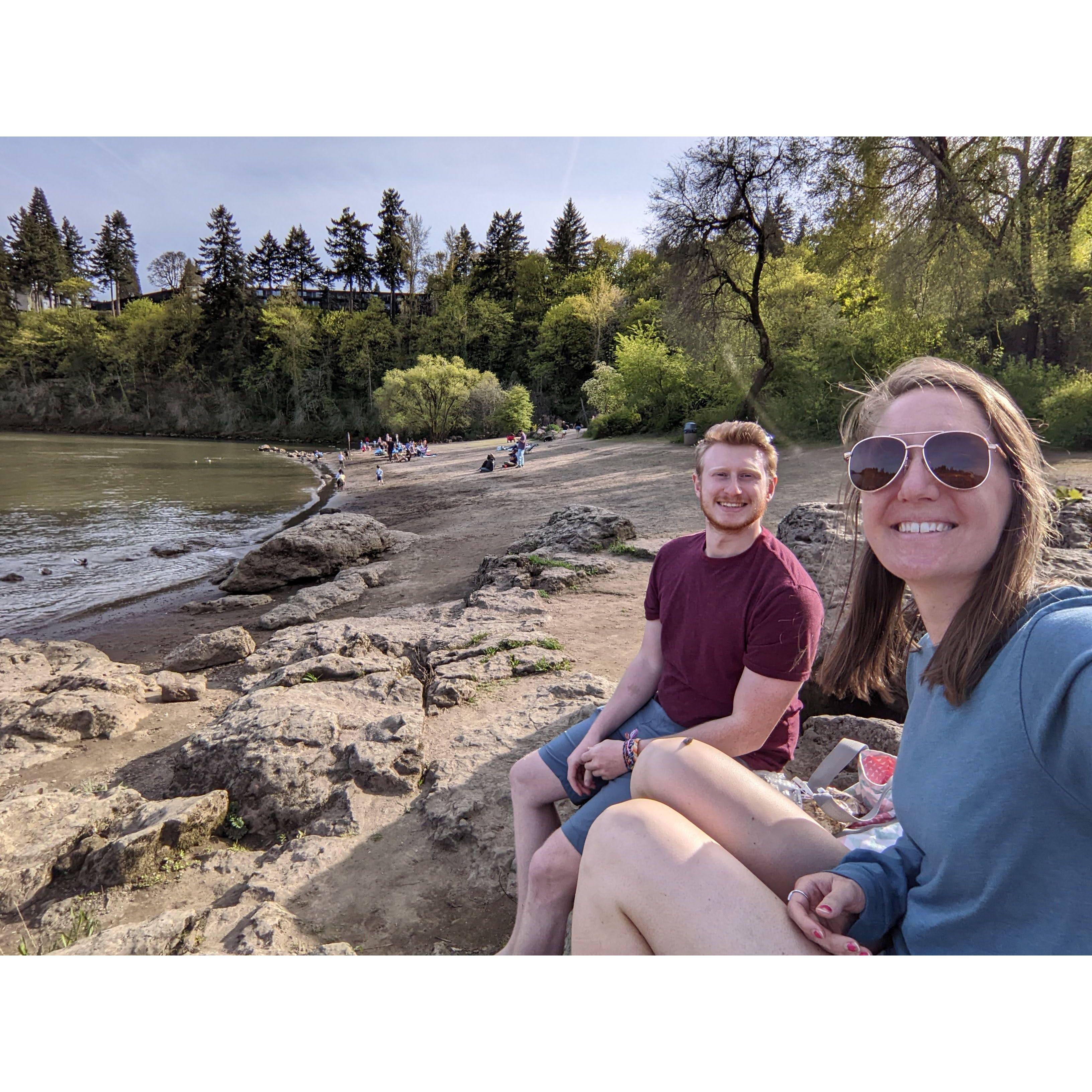 The "hometown" date where Noah showed Katie his favorite spots in Lake Oswego.