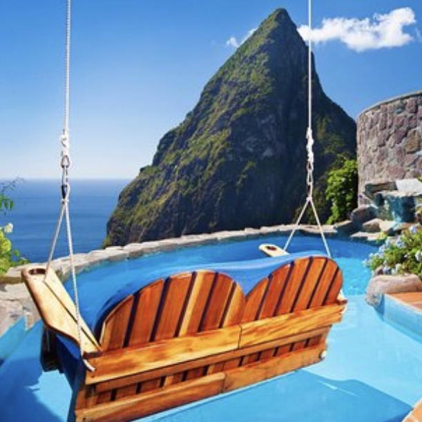 Help us celebrate our honeymoon in St. Lucia🤍