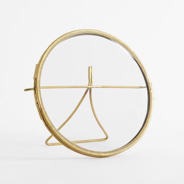 Malin Frame, Brass, Round
