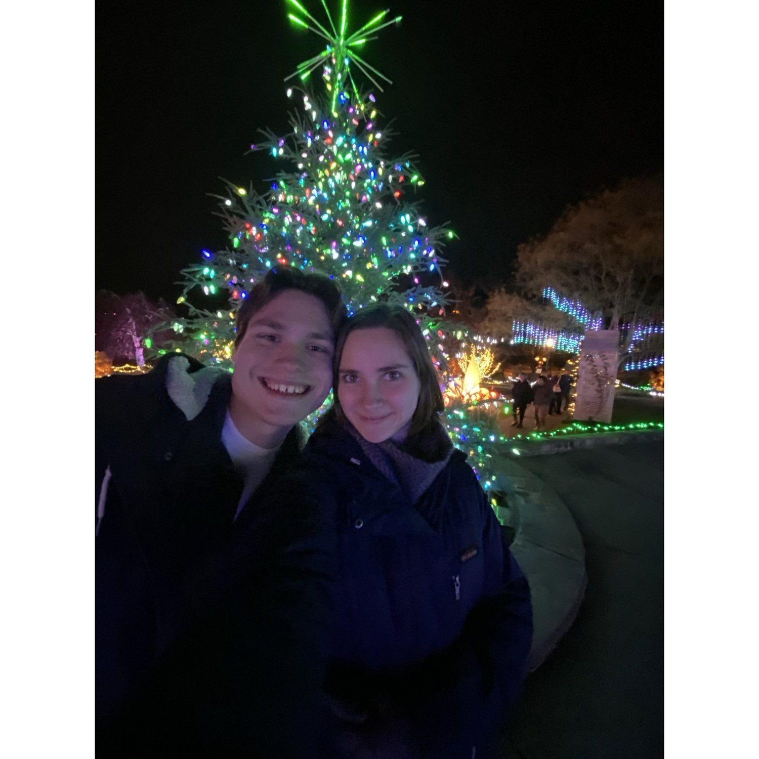Owen and Helen's first Christmas at Phipps!