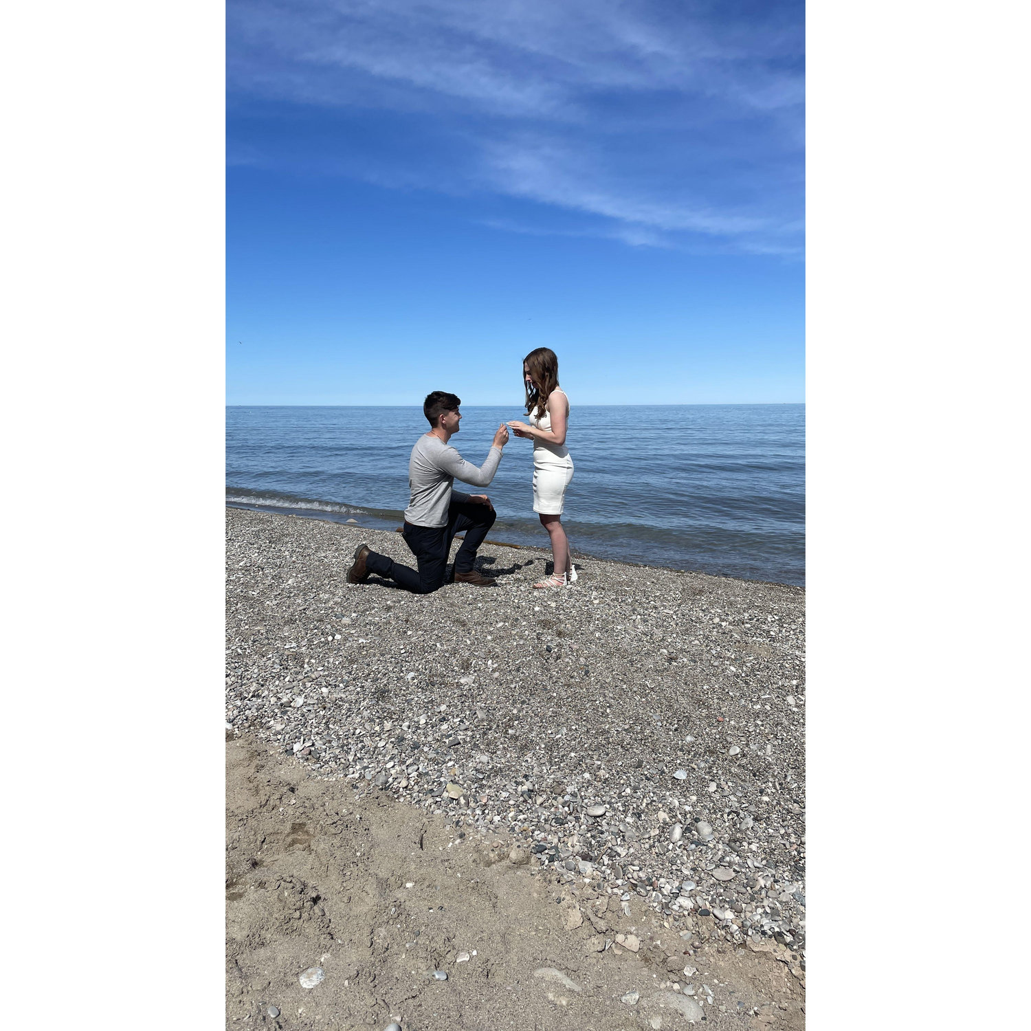 The day we got engaged