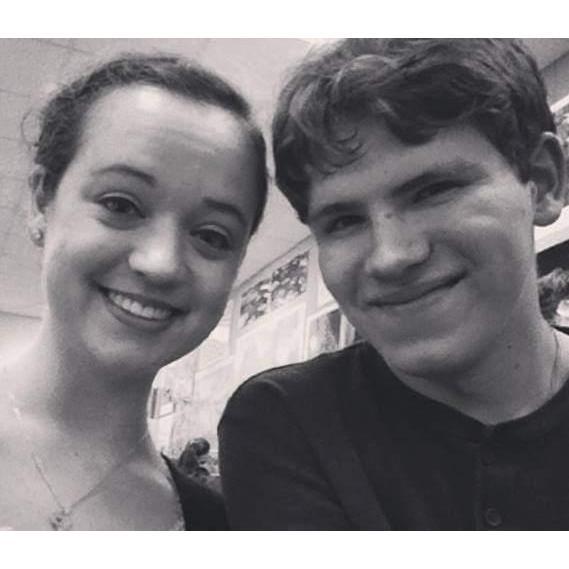 Our first picture together ♡
