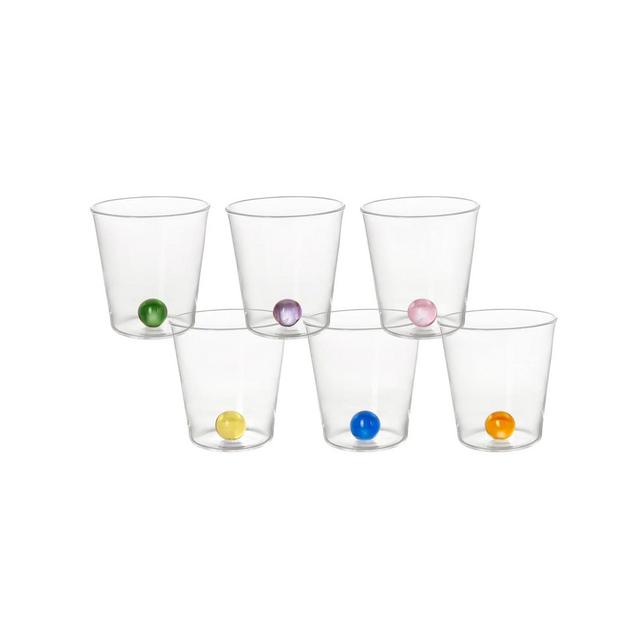 Berner & Co Gumdrop Tumblers, Mixed Set of 6