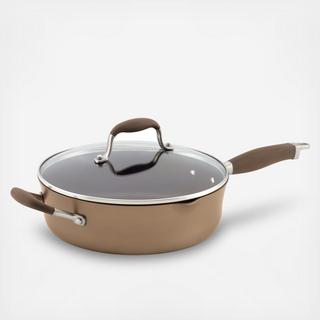 Advanced Bronze Nonstick Covered Saute Pan